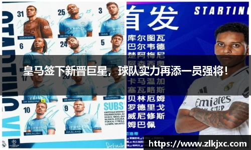 皇马签下新晋巨星，球队实力再添一员强将！